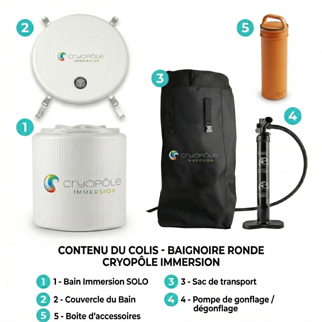 Immersion Solo Blanc - Bain froid