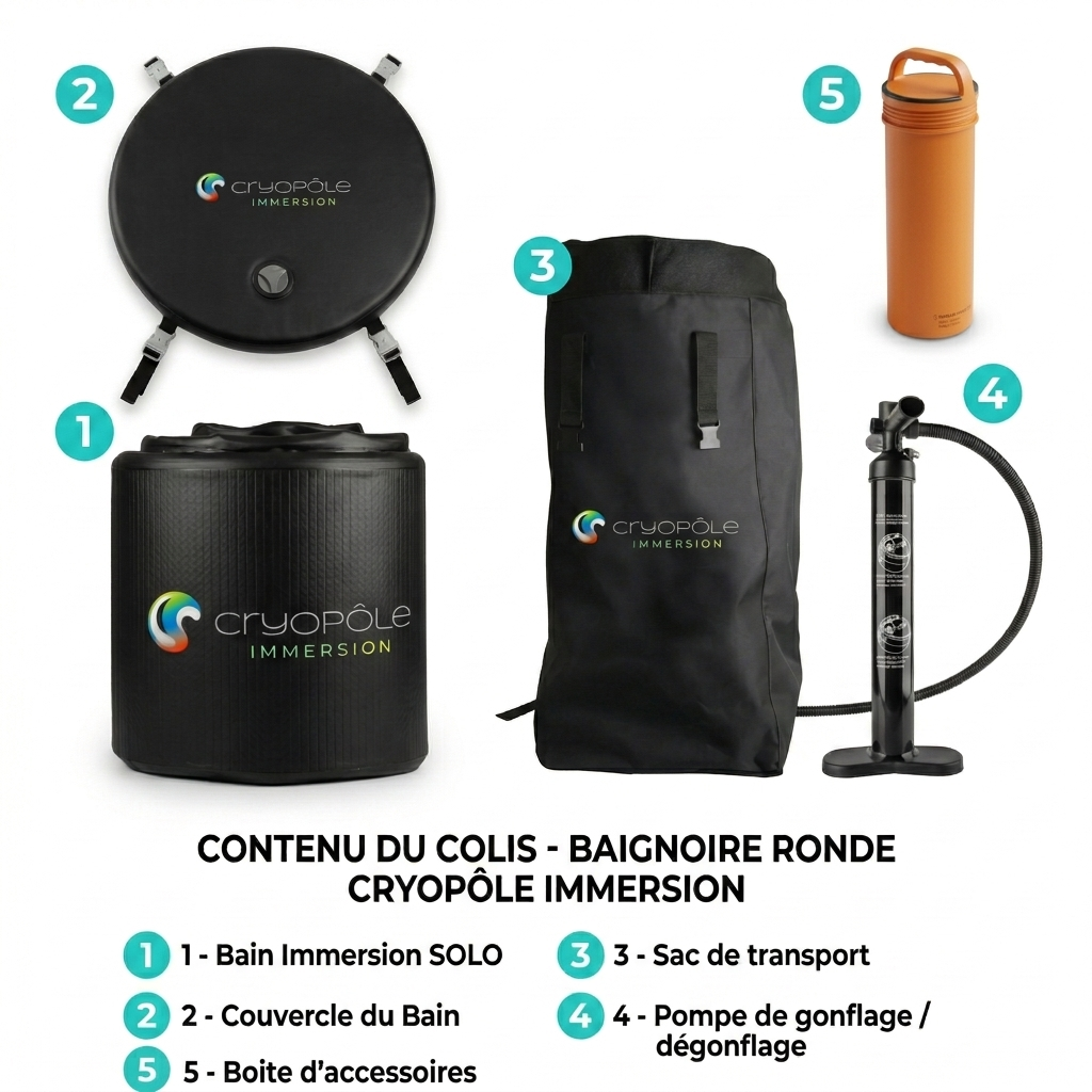 Immersion Solo Noir - Bain froid