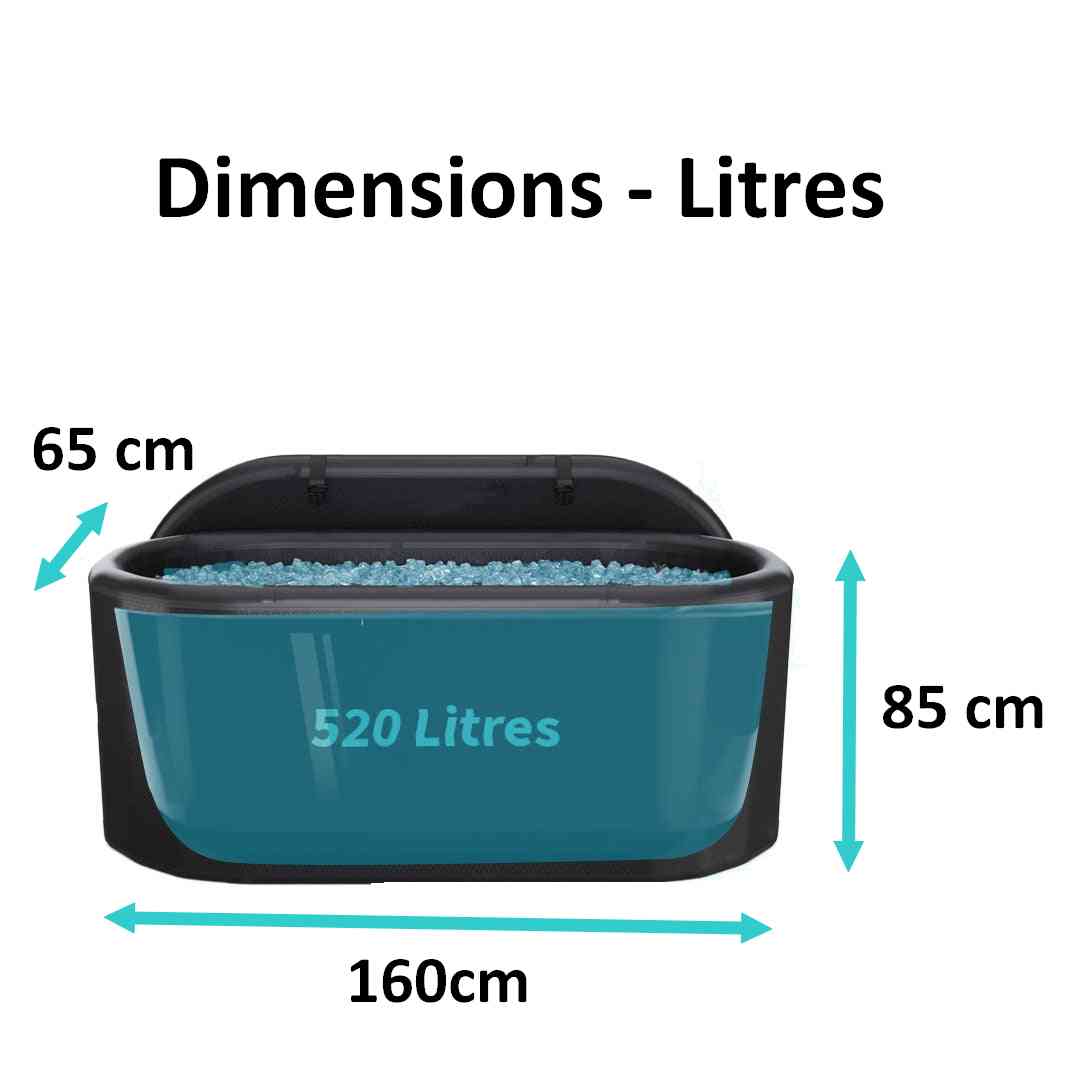 Pack Baignoire Duo Blanc avec groupe de froid Immersion Thermo